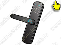 HDcom SL-807A Tuya-WiFi - биометрический Wi-Fi замок со сканером пальца - кодовая панель